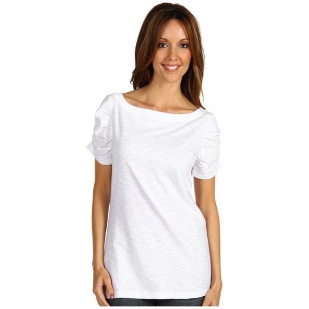 Lilly Pulitzer Lana Slub Top White